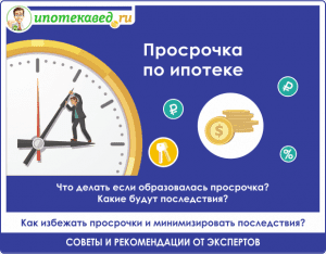 Что будет, если просрочить ипотечный платеж?